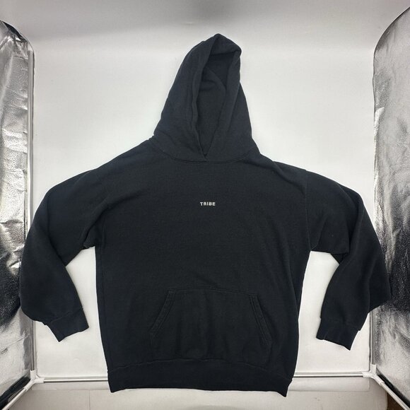 Tribe Kelley Butter Soft Adult Size XXL Black Knit Pullover Sweatshirt Hoodie - Picture 1 of 11